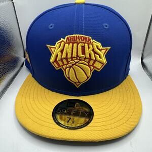 New Era New York Knicks Logo 59FIFTY Fitted Hat Size: 7 1/8